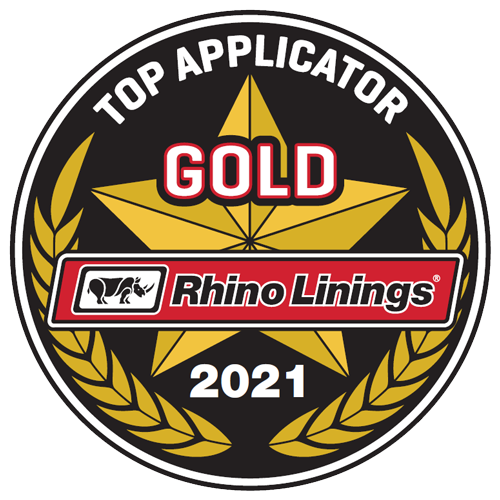 Custom Vehicles Zanesville Rhino Linings Gold Top Applicator